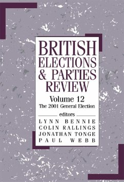 Cover British Elections & Parties Review (eBook, PDF)