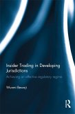 Insider Trading in Developing Jurisdictions (eBook, PDF)