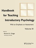 Handbook for Teaching Introductory Psychology (eBook, ePUB)