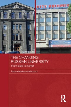 The Changing Russian University (eBook, PDF) - Maximova-Mentzoni, Tatiana