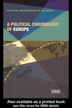 A Political Chronology of Europe (eBook, PDF) - Publications, Europa