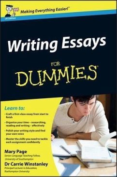 Cover Writing Essays For Dummies, UK Edition (eBook, PDF)