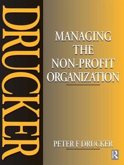 Managing the Non-Profit Organization (eBook, ePUB) - Drucker, Peter