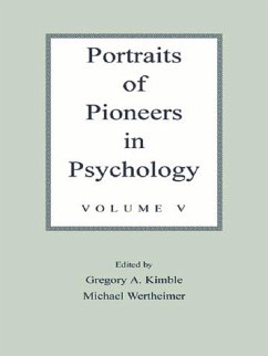 Portraits of Pioneers in Psychology (eBook, ePUB)