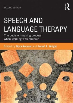 Cover Speech and Language Therapy (eBook, PDF)