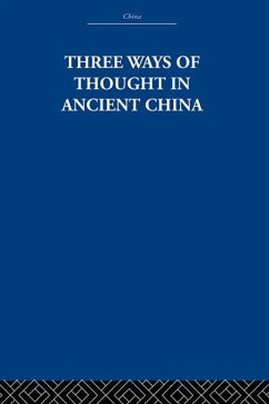 Cover Three Ways of Thought in Ancient China (eBook, ePUB)