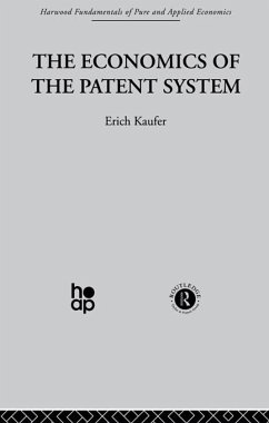 Cover The Economics of the Patent System (eBook, PDF)