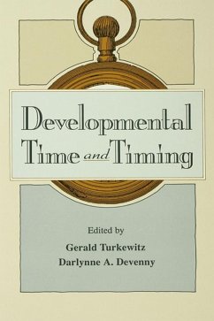 Cover Developmental Time and Timing (eBook, PDF)