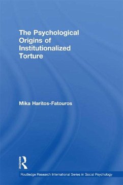 Cover The Psychological Origins of Institutionalized Torture (eBook, PDF)