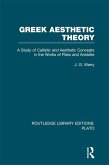 Greek Aesthetic Theory (RLE: Plato) (eBook, ePUB)