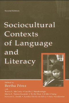 Cover Sociocultural Contexts of Language and Literacy (eBook, ePUB)