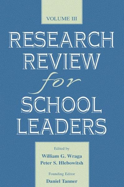 Research Review for School Leaders (eBook, ePUB) Research Review for School Leaders (eBook, ePUB)