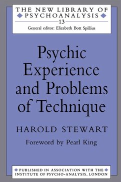 Psychic Experience and Problems of Technique (eBook, PDF) - Stewart, Harold