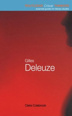 Cover Gilles Deleuze (eBook, PDF)