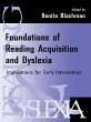 Foundations of Reading Acquisition and... - Bild 1