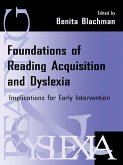 Foundations of Reading Acquisition and Dyslexia (eBook, PDF)