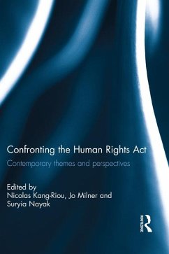 Cover Confronting the Human Rights Act 1998 (eBook, ePUB)