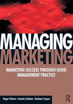 Managing Marketing (eBook, PDF) - Palmer, Roger; Cockton, Juanita; Cooper, Graham
