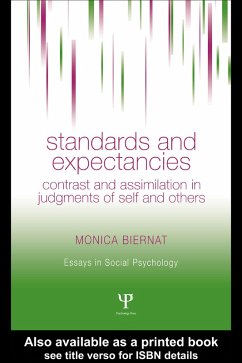 Standards and Expectancies (eBook, ePUB) - Biernat, Monica