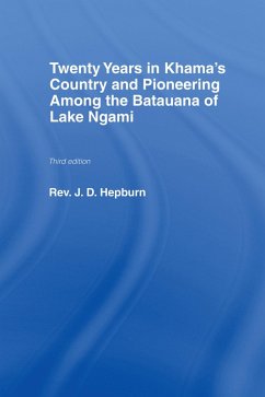 Cover Twenty Years in Khama Country and Pioneering Among the Batuana of Lake Ngami (eBook, PDF)