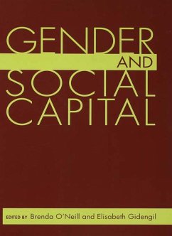 Cover Gender and Social Capital (eBook, PDF)