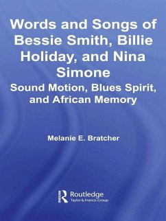 Cover Words and Songs of Bessie Smith, Billie Holiday, and Nina Simone (eBook, ePUB)