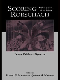 Cover Scoring the Rorschach (eBook, ePUB)