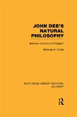 John Dee's Natural Philosophy (eBook, PDF)
