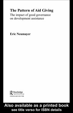 The Pattern of Aid Giving (eBook, ePUB) - Neumayer, Eric