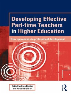 Cover Developing Effective Part-time Teachers in Higher Education (eBook, ePUB)