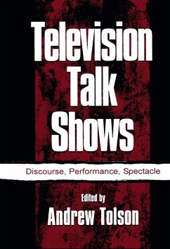Television Talk Shows (eBook, ePUB)