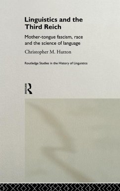 Linguistics and the Third Reich (eBook, ePUB) - Hutton, Christopher