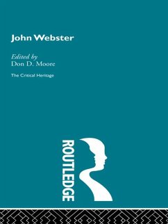 John Webster (eBook, PDF) Cover John Webster (eBook, PDF)
