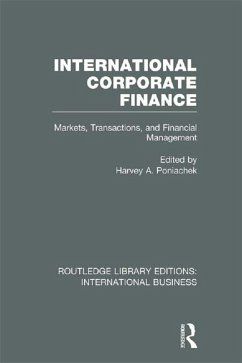 Cover International Corporate Finance (RLE International Business) (eBook, PDF)