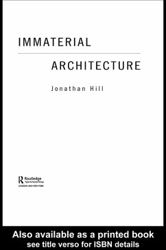 Cover Immaterial Architecture (eBook, ePUB)