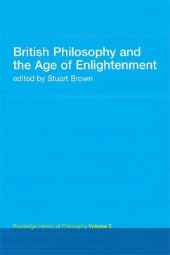 British Philosophy and the Age of Enlightenment (eBook, ePUB)