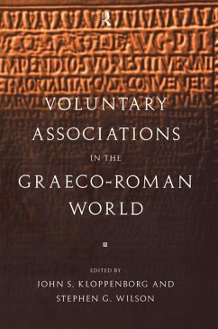 Cover Voluntary Associations in the Graeco-Roman World (eBook, PDF)