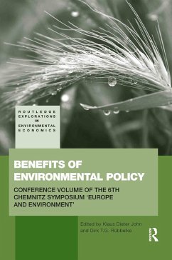 Cover Benefits of Environmental Policy (eBook, ePUB)