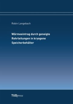 Wärmeeintrag durch geneigte Rohrleitungen in kryogene Speicherbehälter - Langebach, Robin