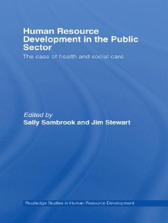 Human Resource Development in the Public Sector (eBook, PDF)