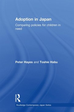 Adoption in Japan (eBook, ePUB) - Hayes, Peter; Habu, Toshie
