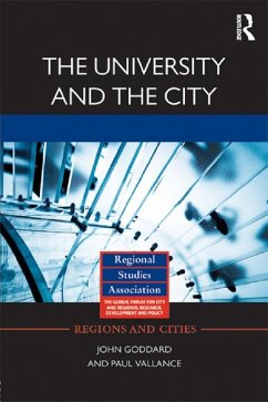 The University and the City (eBook, ePUB) - Goddard, John; Vallance, Paul