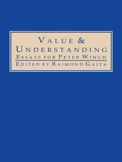 Value and Understanding (eBook, PDF) - Gaita, Raimond