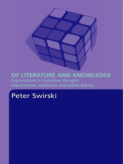 Of Literature and Knowledge (eBook, ePUB) - Swirski, Peter