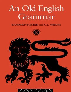 Cover An Old English Grammar (eBook, PDF)