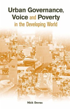 Urban Governance Voice and Poverty in the Developing World (eBook, ePUB) - Devas, Nick