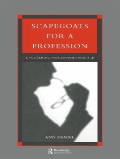 Cover Scapegoats for a Profession (eBook, PDF)
