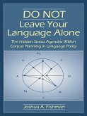 DO NOT Leave Your Language Alone (eBook, ePUB)