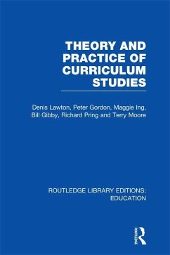 Cover Theory and Practice of Curriculum Studies (eBook, PDF)