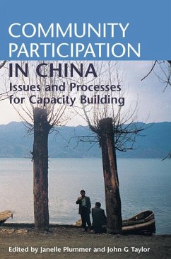 Community Participation in China (eBook, ePUB) - Plummer, Janelle; Taylor, John G.